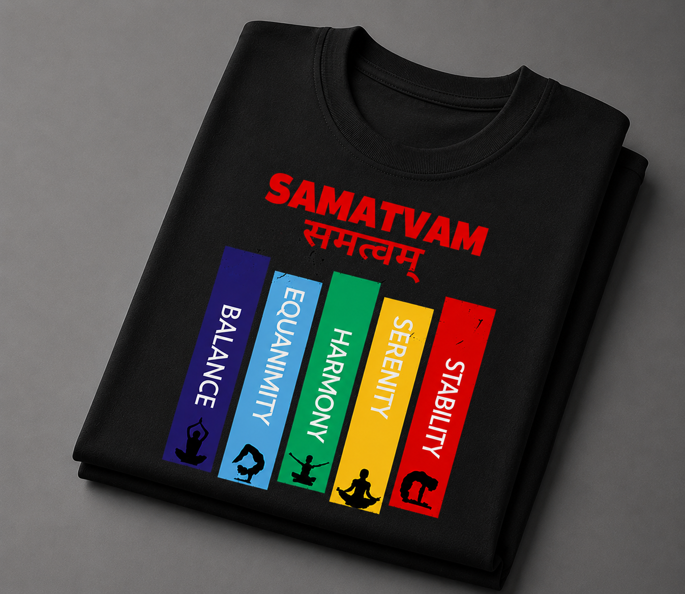 Samatvam Unisex Classic Crew T-Shirt
