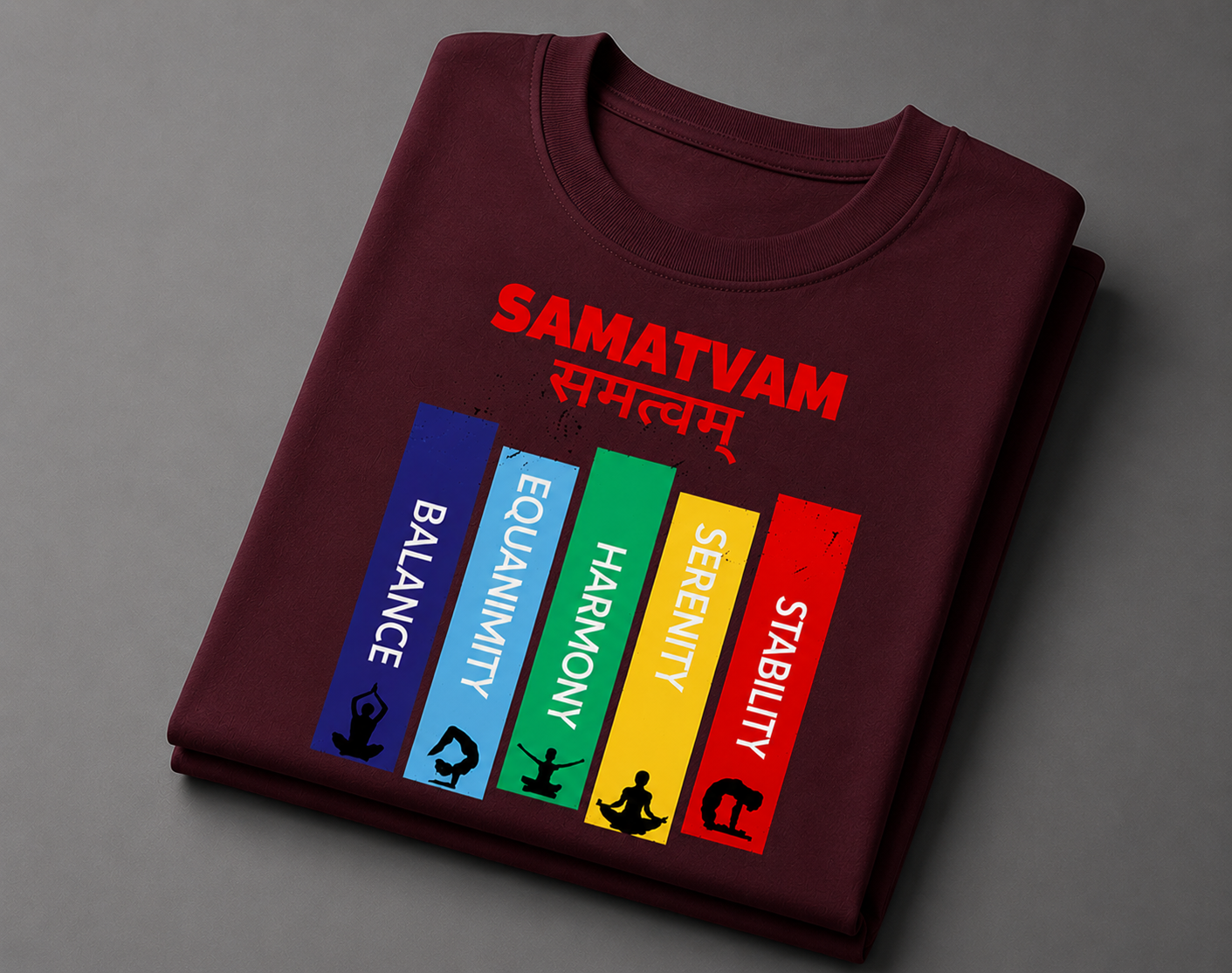 Samatvam Unisex Classic Crew T-Shirt