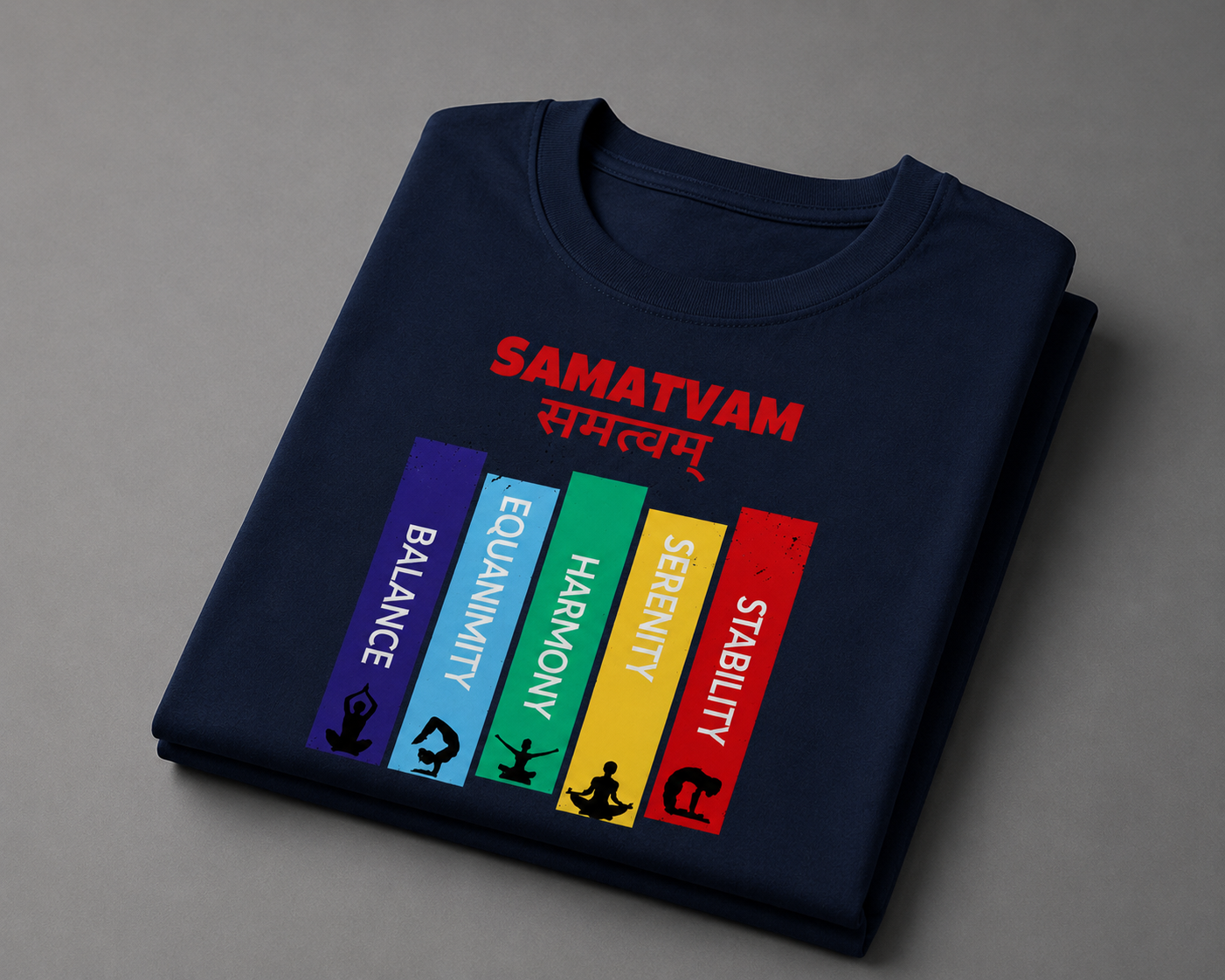 Samatvam Unisex Classic Crew T-Shirt