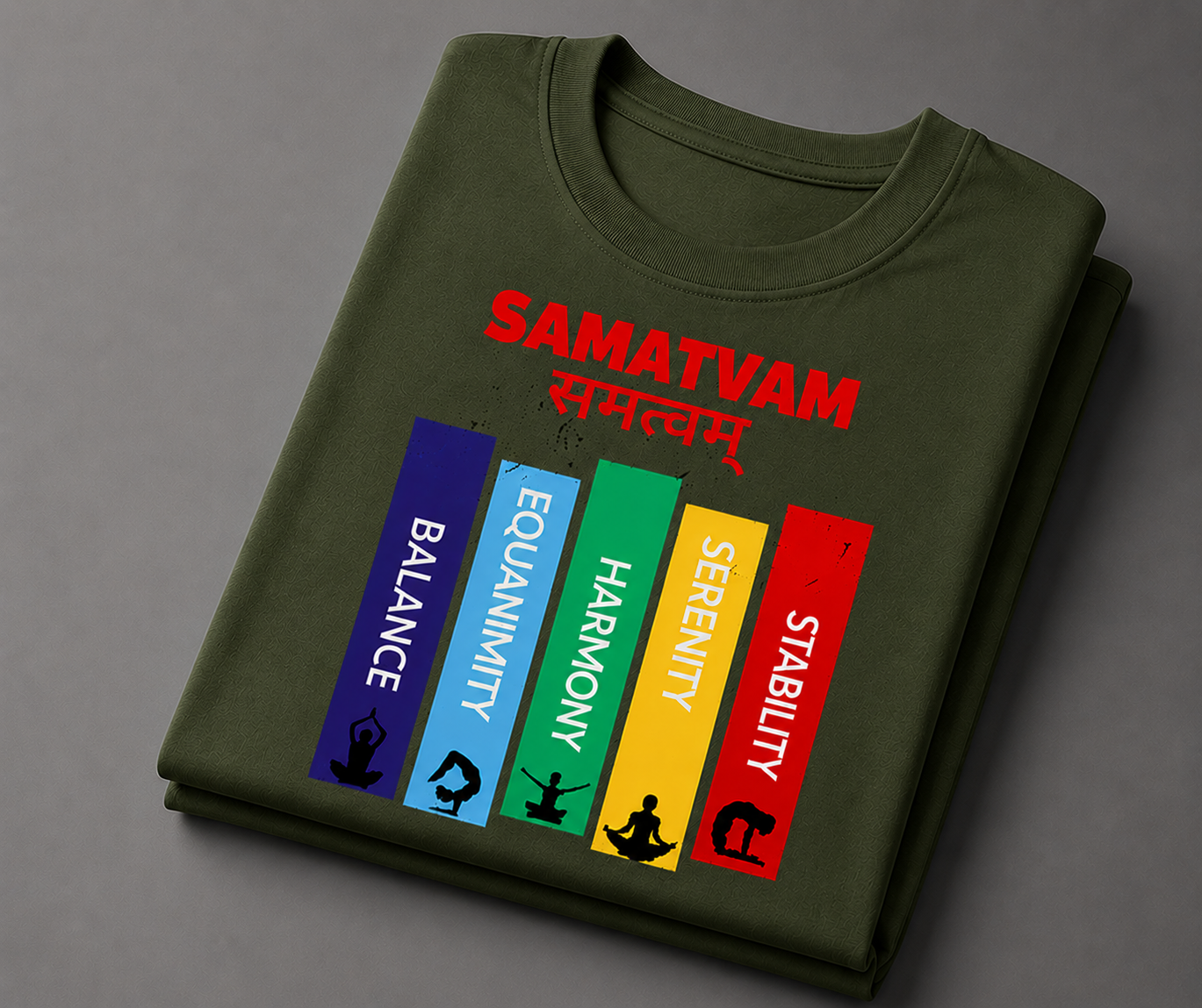 Samatvam Unisex Classic Crew T-Shirt